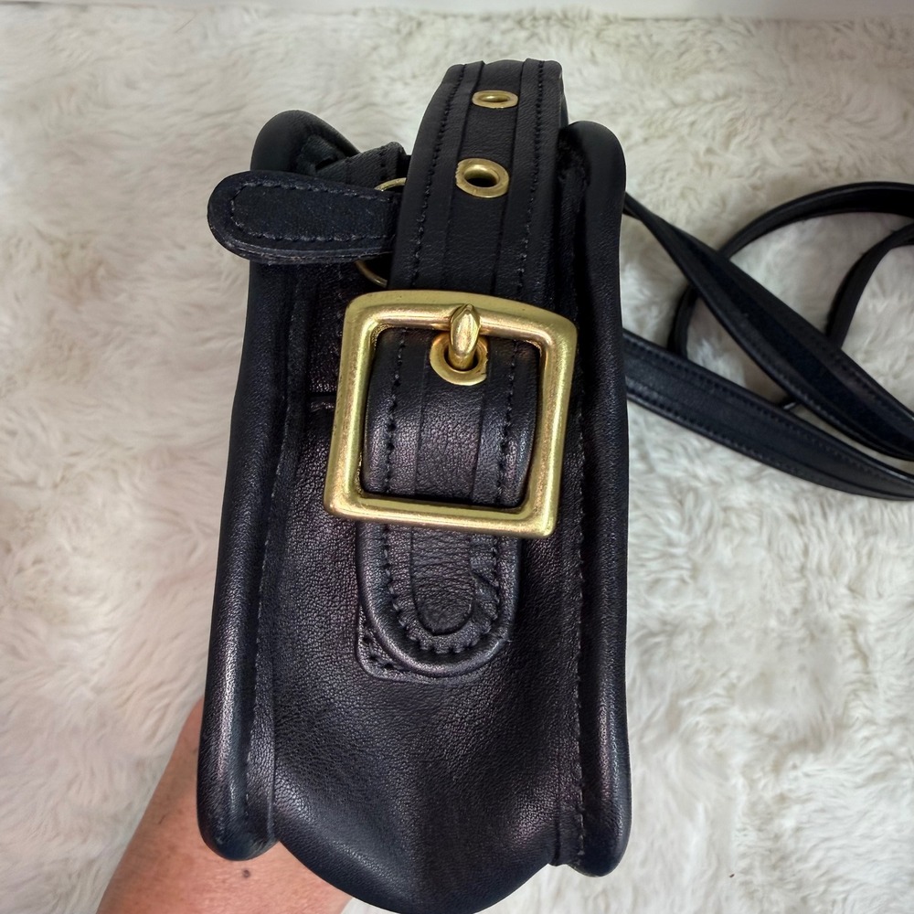 Vintage Coach Legacy 9167 Black Glove Tanned Leather Top of the Counter bag NYC - Picture 4 of 15
